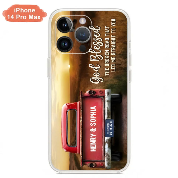 Custom Personalized Phone Case - Gift Idea For Couple - Case For iPhone/Samsung