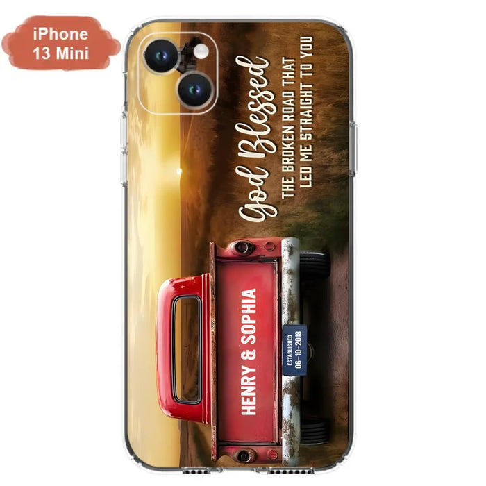 Custom Personalized Phone Case - Gift Idea For Couple - Case For iPhone/Samsung