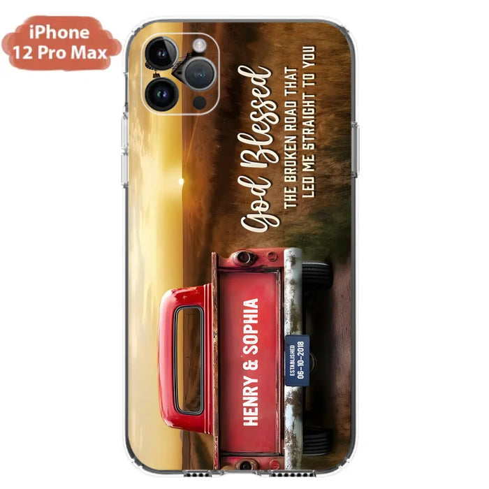 Custom Personalized Phone Case - Gift Idea For Couple - Case For iPhone/Samsung