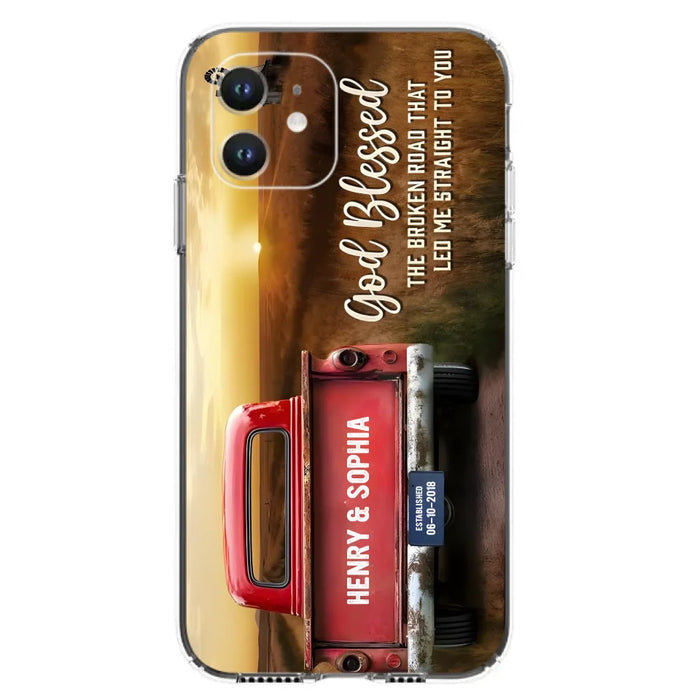 Custom Personalized Phone Case - Gift Idea For Couple - Case For iPhone/Samsung