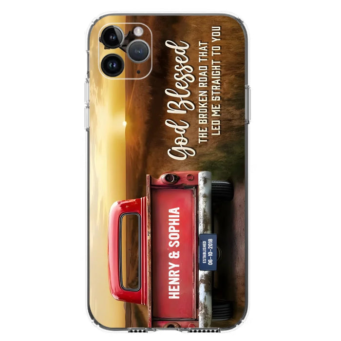 Custom Personalized Phone Case - Gift Idea For Couple - Case For iPhone/Samsung