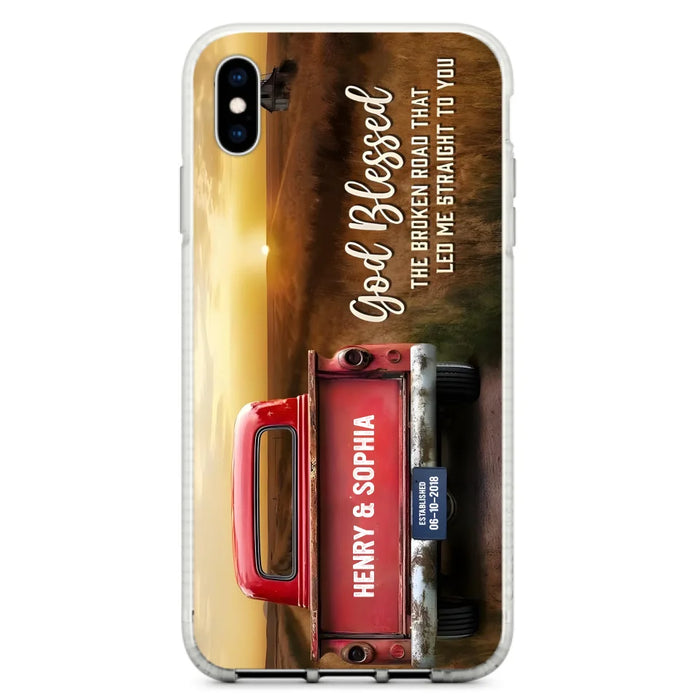 Custom Personalized Phone Case - Gift Idea For Couple - Case For iPhone/Samsung