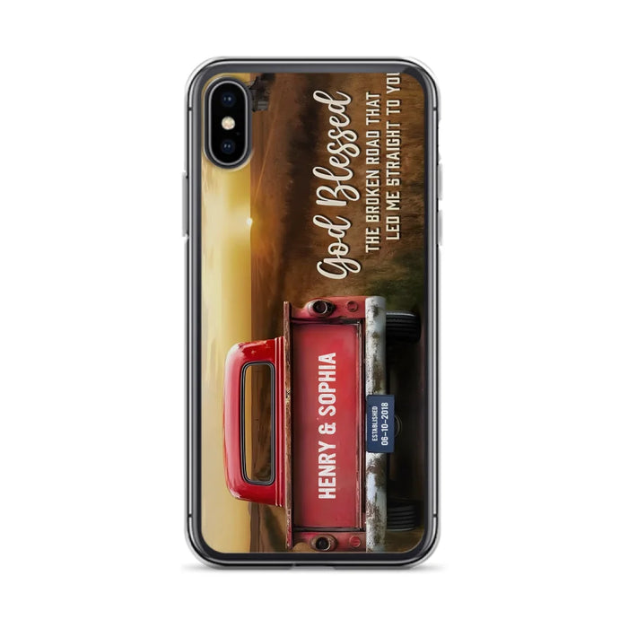 Custom Personalized Phone Case - Gift Idea For Couple - Case For iPhone/Samsung