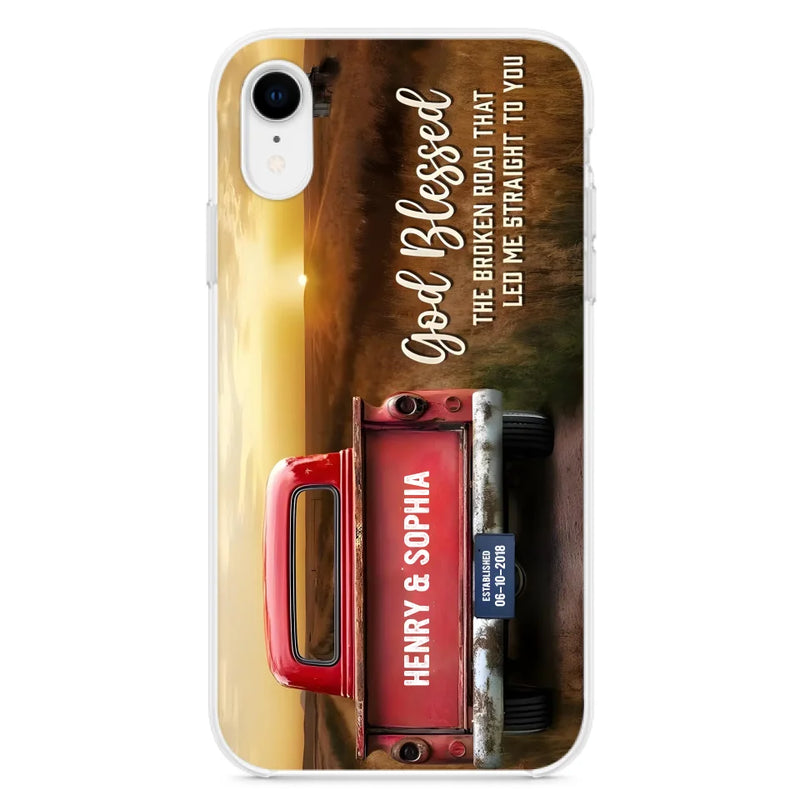 Custom Personalized Phone Case - Gift Idea For Couple - Case For iPhone/Samsung