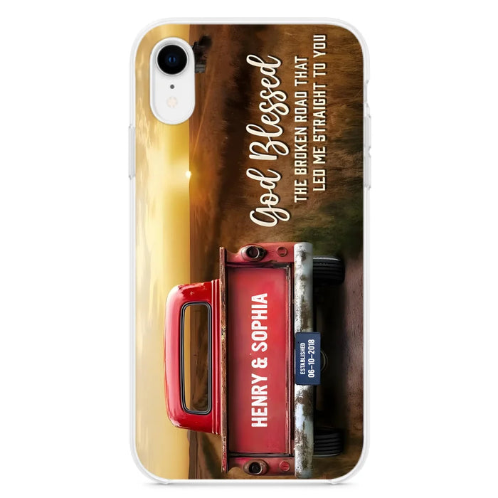 Custom Personalized Phone Case - Gift Idea For Couple - Case For iPhone/Samsung