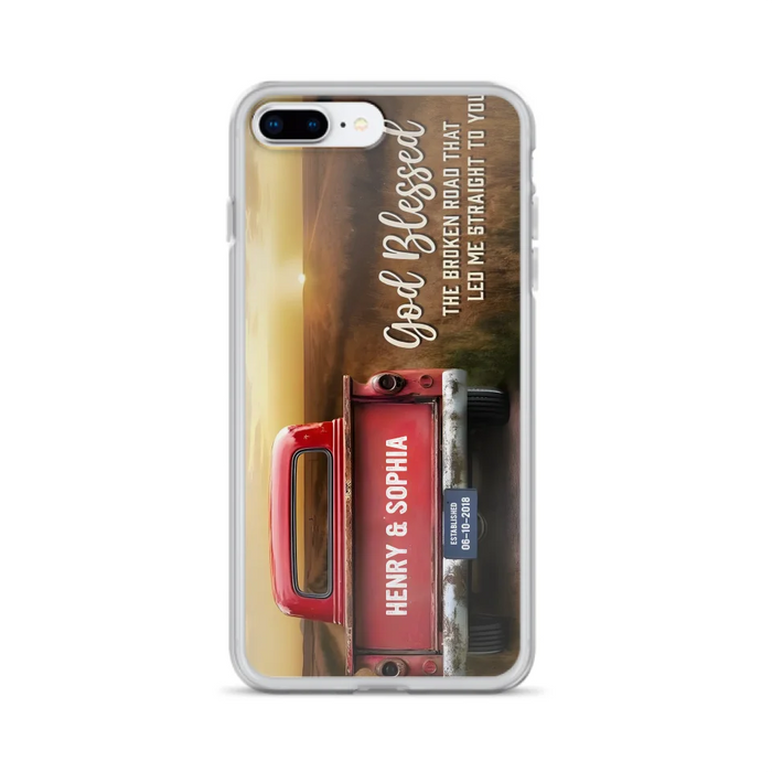 Custom Personalized Phone Case - Gift Idea For Couple - Case For iPhone/Samsung