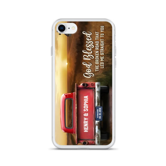 Custom Personalized Phone Case - Gift Idea For Couple - Case For iPhone/Samsung