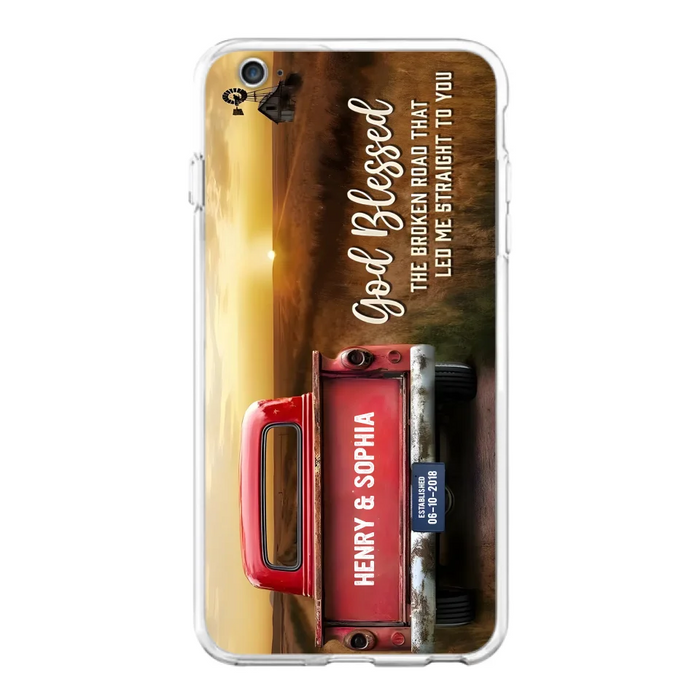 Custom Personalized Phone Case - Gift Idea For Couple - Case For iPhone/Samsung