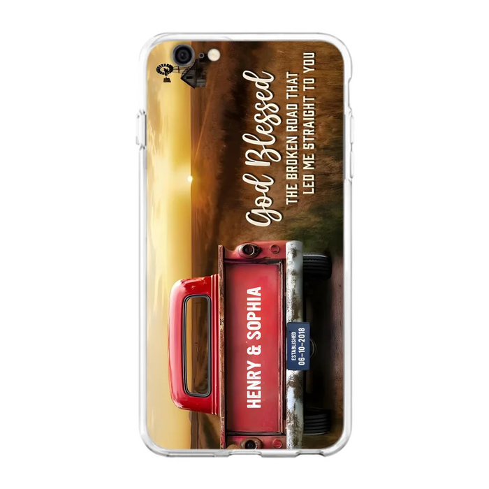 Custom Personalized Phone Case - Gift Idea For Couple - Case For iPhone/Samsung