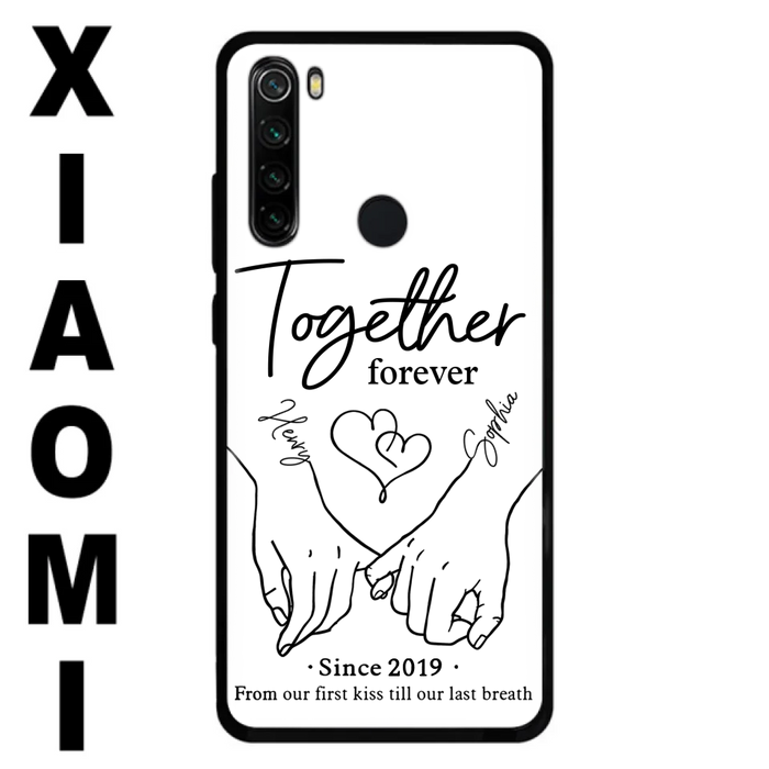 Custom Personalized Couple Phone Case For Xiaomi/ Oppo/ Huawei - Gift Idea For Couple - Together Forever