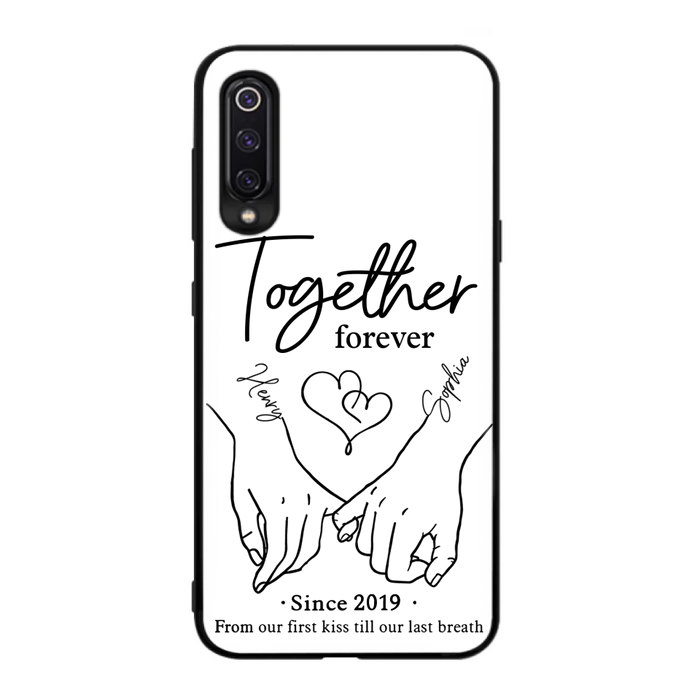 Custom Personalized Couple Phone Case For Xiaomi/ Oppo/ Huawei - Gift Idea For Couple - Together Forever