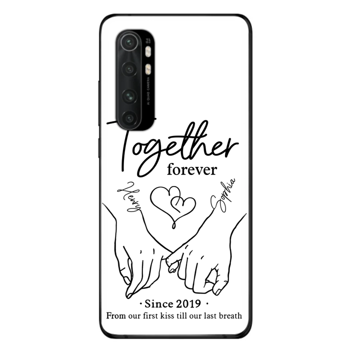 Custom Personalized Couple Phone Case For Xiaomi/ Oppo/ Huawei - Gift Idea For Couple - Together Forever