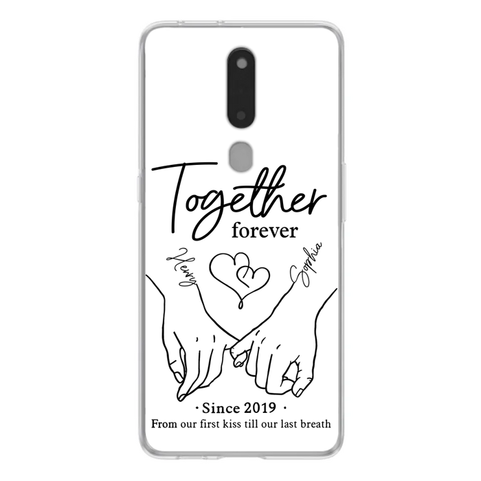 Custom Personalized Couple Phone Case For Xiaomi/ Oppo/ Huawei - Gift Idea For Couple - Together Forever