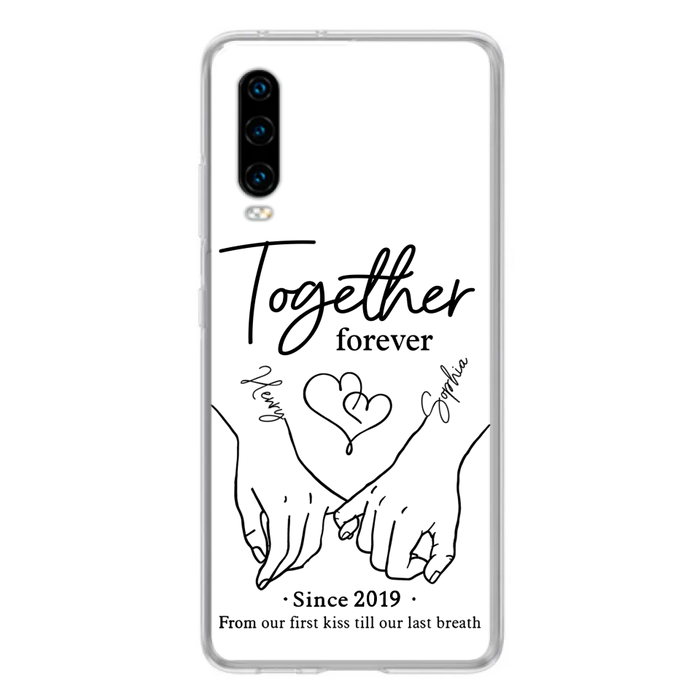 Custom Personalized Couple Phone Case For Xiaomi/ Oppo/ Huawei - Gift Idea For Couple - Together Forever