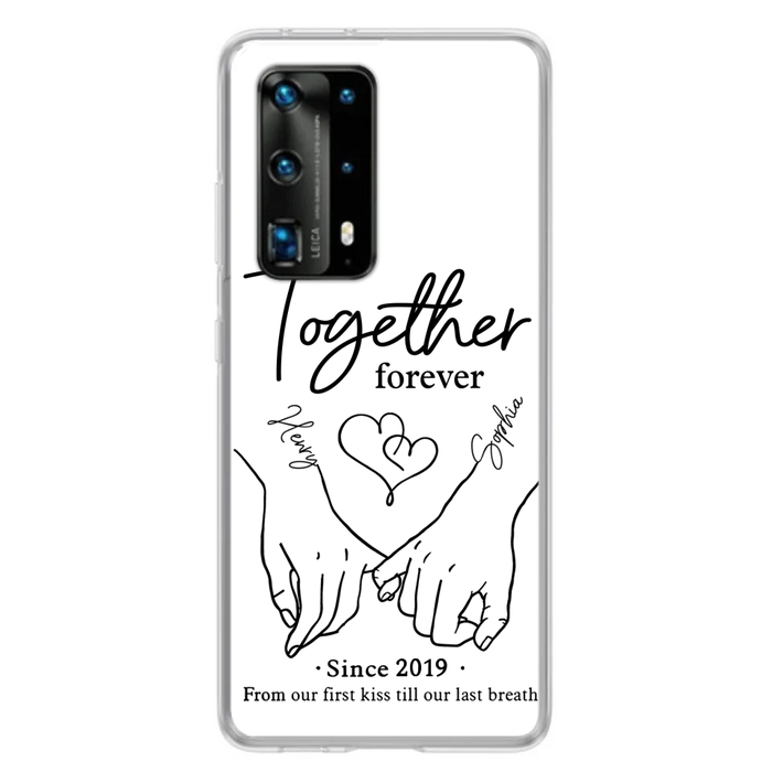 Custom Personalized Couple Phone Case For Xiaomi/ Oppo/ Huawei - Gift Idea For Couple - Together Forever