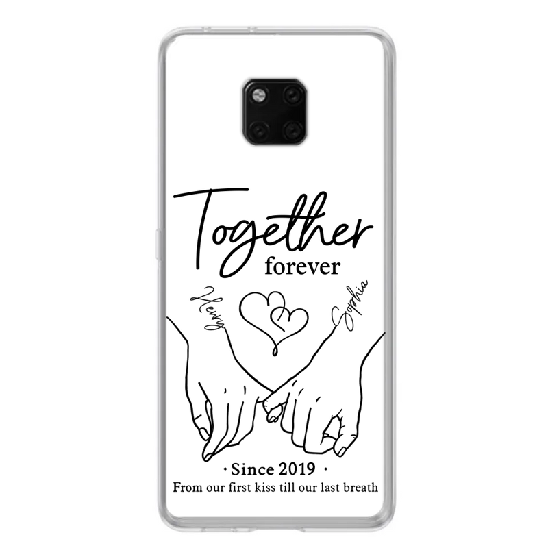 Custom Personalized Couple Phone Case For Xiaomi/ Oppo/ Huawei - Gift Idea For Couple - Together Forever