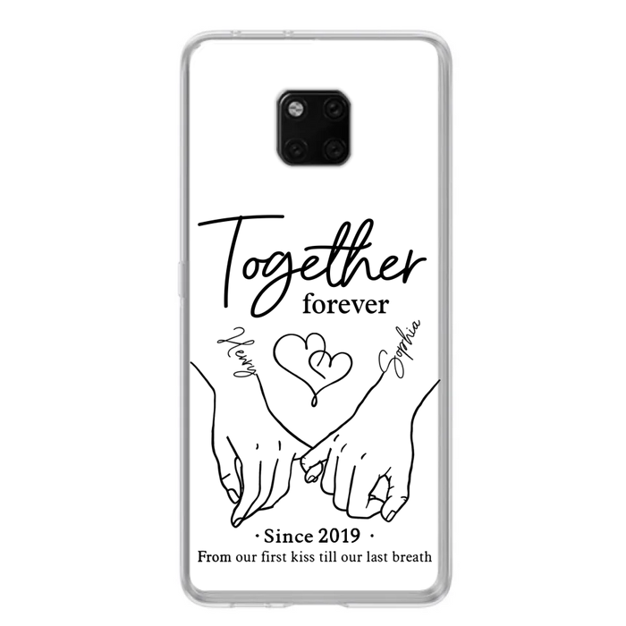 Custom Personalized Couple Phone Case For Xiaomi/ Oppo/ Huawei - Gift Idea For Couple - Together Forever