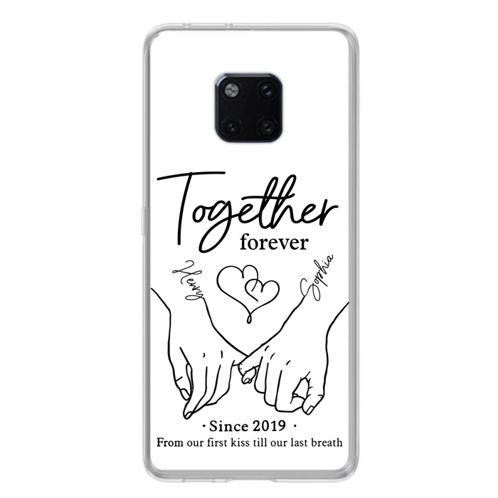 Custom Personalized Couple Phone Case For Xiaomi/ Oppo/ Huawei - Gift Idea For Couple - Together Forever