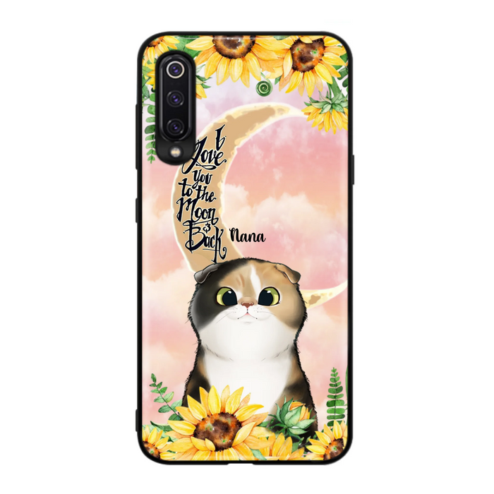 Custom Personalized Cat Phone Case - Best Gift Idea For Cat Lovers With Upto 7 Cats - Case For iPhone, Samsung and Xiaomi
