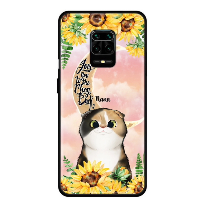 Custom Personalized Cat Phone Case - Best Gift Idea For Cat Lovers With Upto 7 Cats - Case For iPhone, Samsung and Xiaomi