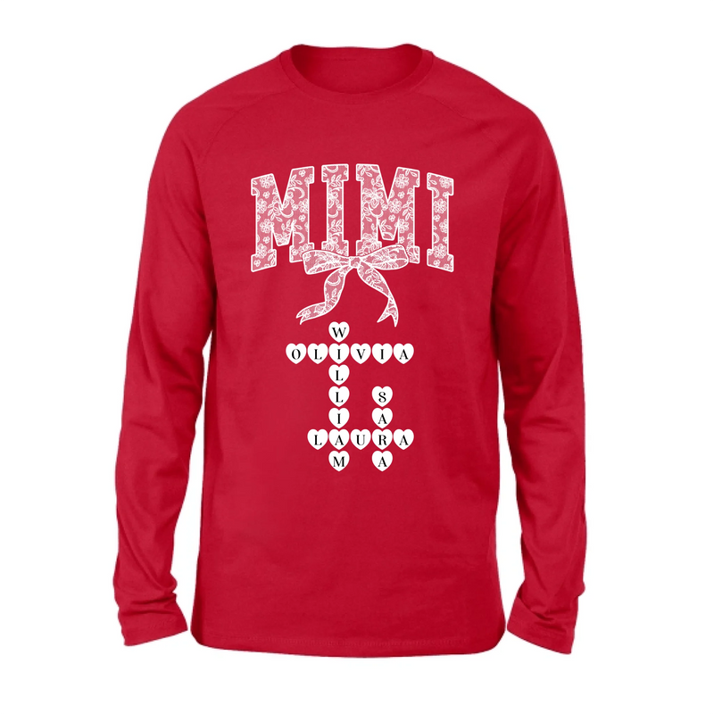 Personalized Grandma Unisex T-shirt/Sweatshirt/Long Sleeve/Hoodie - Gift Idea For Mother's Day/Mom/Grandma/Nana