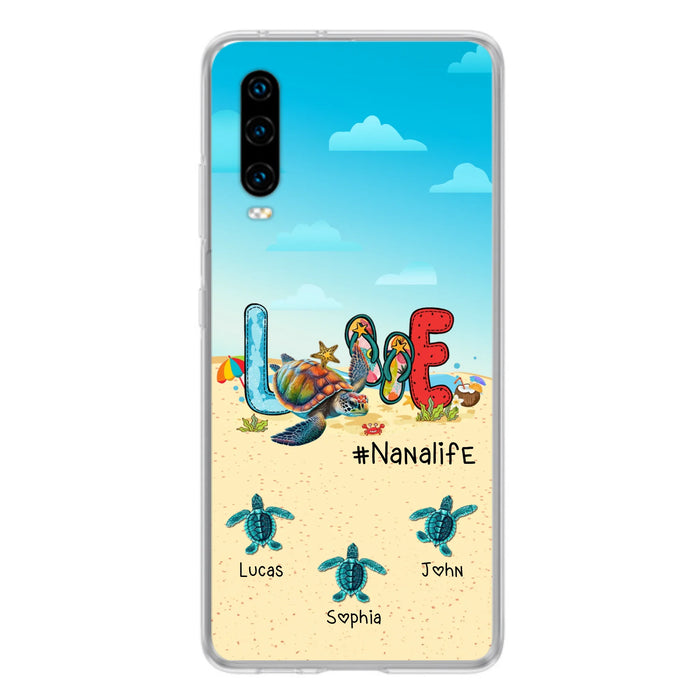 Personalized Grandma Phone Case - Gift Idea For Grandma/Mom - Up to 9 Kids - Case For Xiaomi/Oppo/Huawei - Nanalife