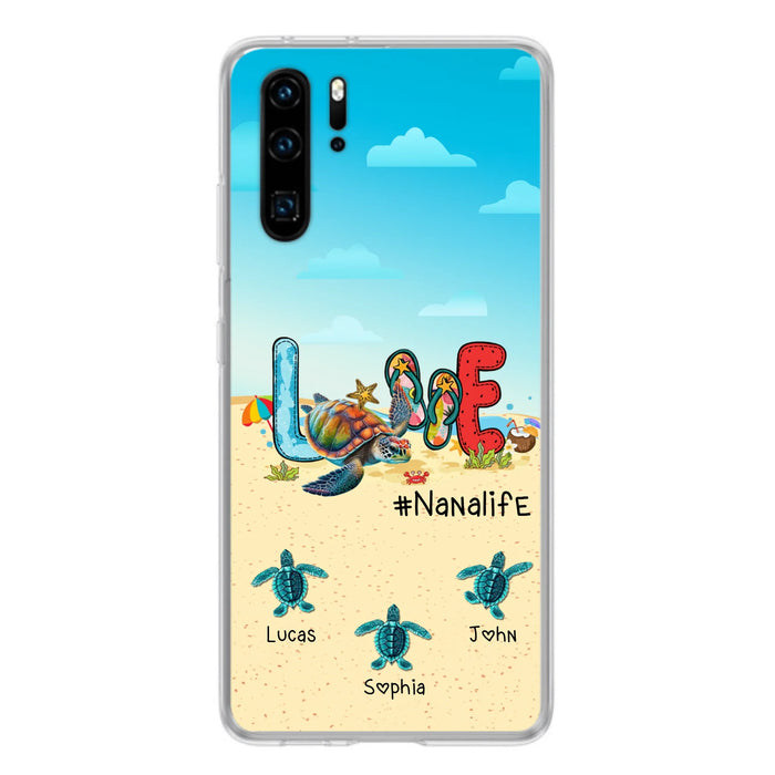 Personalized Grandma Phone Case - Gift Idea For Grandma/Mom - Up to 9 Kids - Case For Xiaomi/Oppo/Huawei - Nanalife