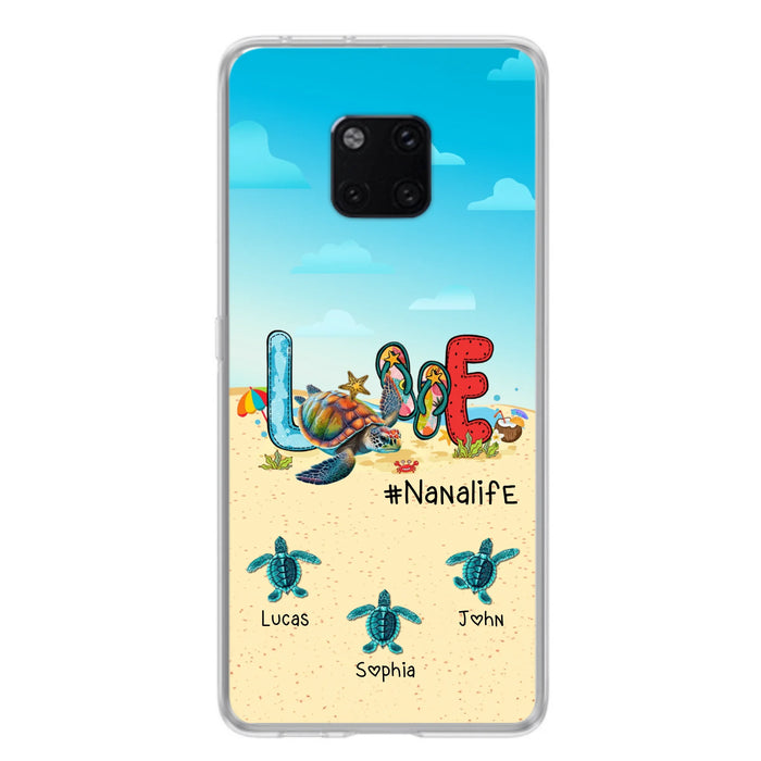 Personalized Grandma Phone Case - Gift Idea For Grandma/Mom - Up to 9 Kids - Case For Xiaomi/Oppo/Huawei - Nanalife