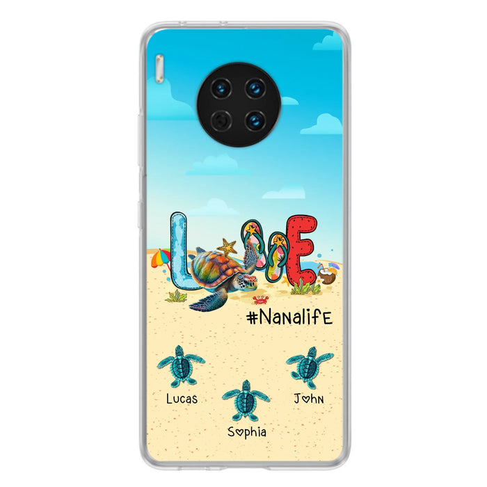 Personalized Grandma Phone Case - Gift Idea For Grandma/Mom - Up to 9 Kids - Case For Xiaomi/Oppo/Huawei - Nanalife