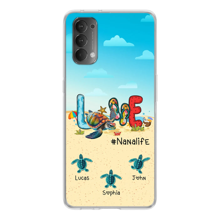 Personalized Grandma Phone Case - Gift Idea For Grandma/Mom - Up to 9 Kids - Case For Xiaomi/Oppo/Huawei - Nanalife
