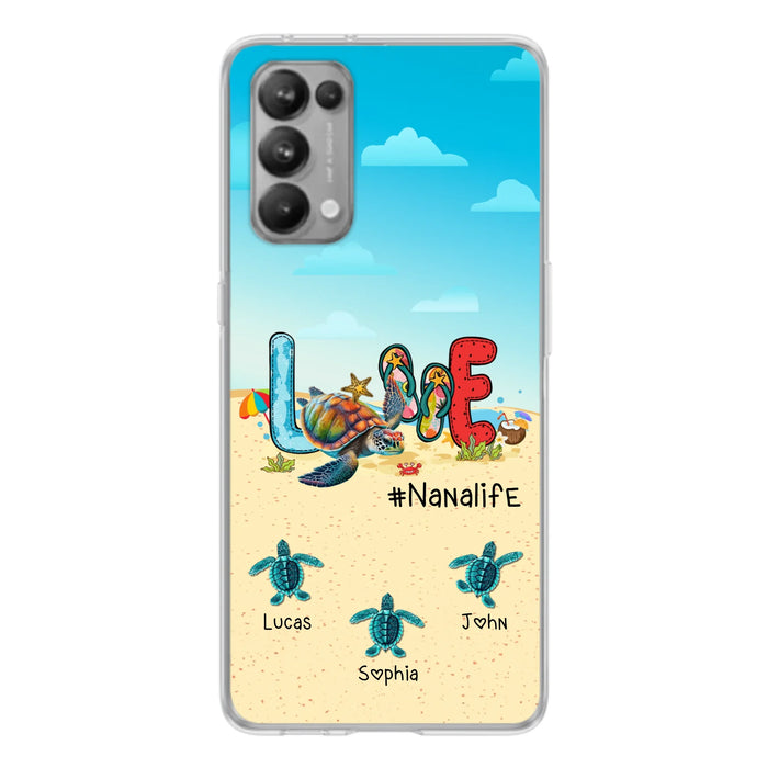 Personalized Grandma Phone Case - Gift Idea For Grandma/Mom - Up to 9 Kids - Case For Xiaomi/Oppo/Huawei - Nanalife
