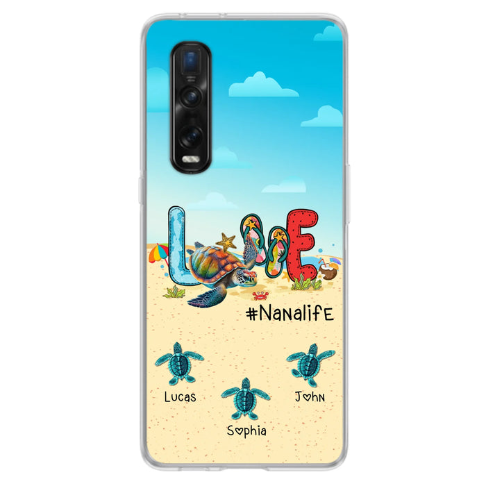 Personalized Grandma Phone Case - Gift Idea For Grandma/Mom - Up to 9 Kids - Case For Xiaomi/Oppo/Huawei - Nanalife