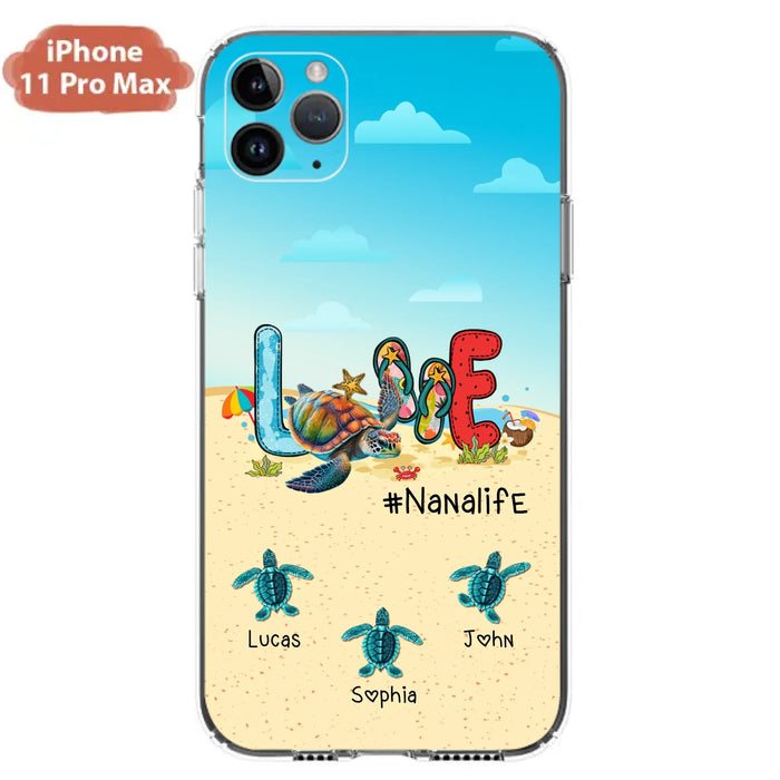 Custom Personalized Grandma Phone Case - Gift Idea For Grandma/ Mom - Case For iPhone/ Samsung - Nanalife