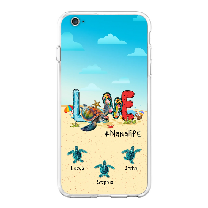 Custom Personalized Grandma Phone Case - Gift Idea For Grandma/ Mom - Case For iPhone/ Samsung - Nanalife