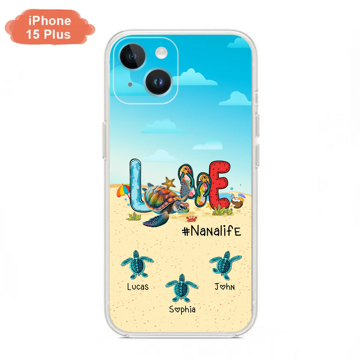 Custom Personalized Grandma Phone Case - Gift Idea For Grandma/ Mom - Case For iPhone/ Samsung - Nanalife