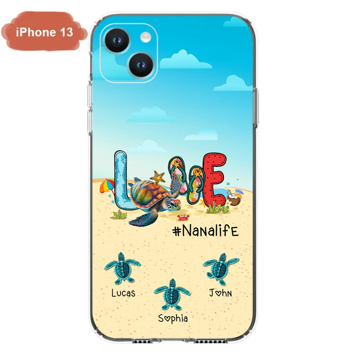 Custom Personalized Grandma Phone Case - Gift Idea For Grandma/ Mom - Case For iPhone/ Samsung - Nanalife