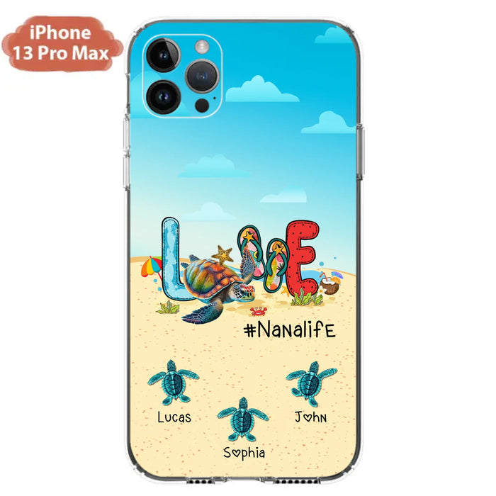 Custom Personalized Grandma Phone Case - Gift Idea For Grandma/ Mom - Case For iPhone/ Samsung - Nanalife