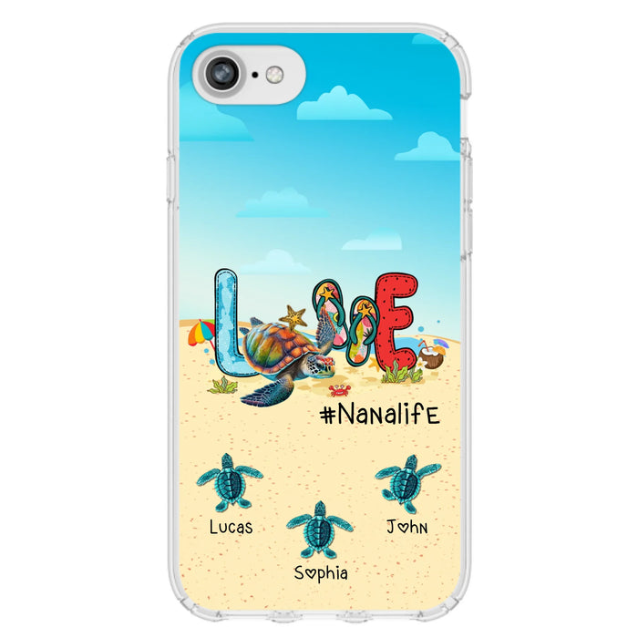 Custom Personalized Grandma Phone Case - Gift Idea For Grandma/ Mom - Case For iPhone/ Samsung - Nanalife