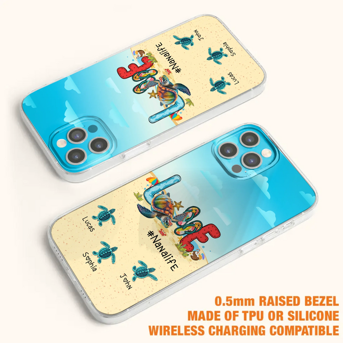 Custom Personalized Grandma Phone Case - Gift Idea For Grandma/ Mom - Case For iPhone/ Samsung - Nanalife