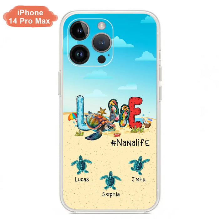 Custom Personalized Grandma Phone Case - Gift Idea For Grandma/ Mom - Case For iPhone/ Samsung - Nanalife