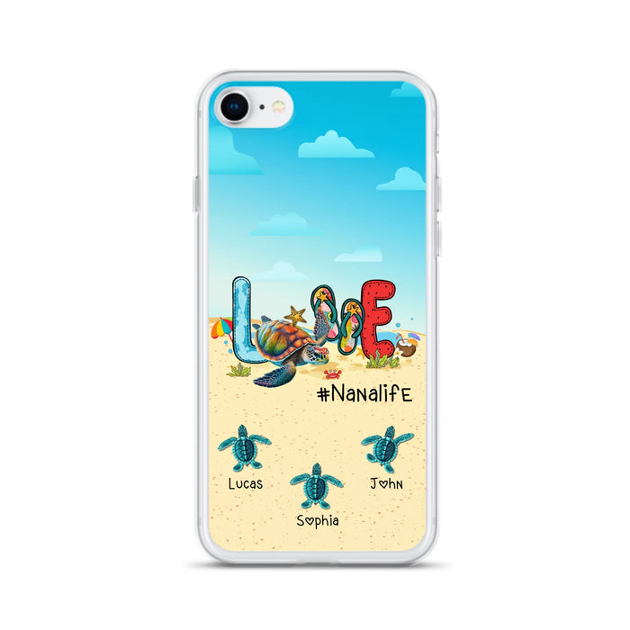 Custom Personalized Grandma Phone Case - Gift Idea For Grandma/ Mom - Case For iPhone/ Samsung - Nanalife