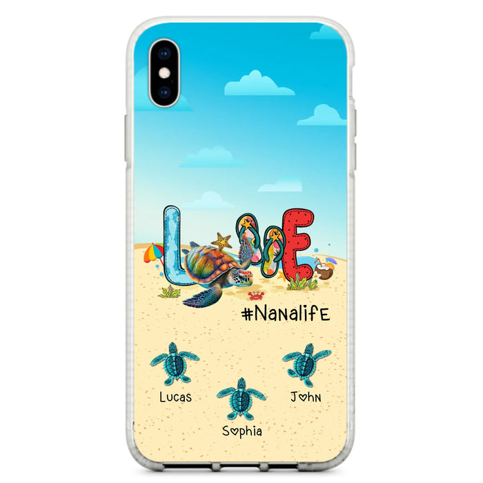 Custom Personalized Grandma Phone Case - Gift Idea For Grandma/ Mom - Case For iPhone/ Samsung - Nanalife