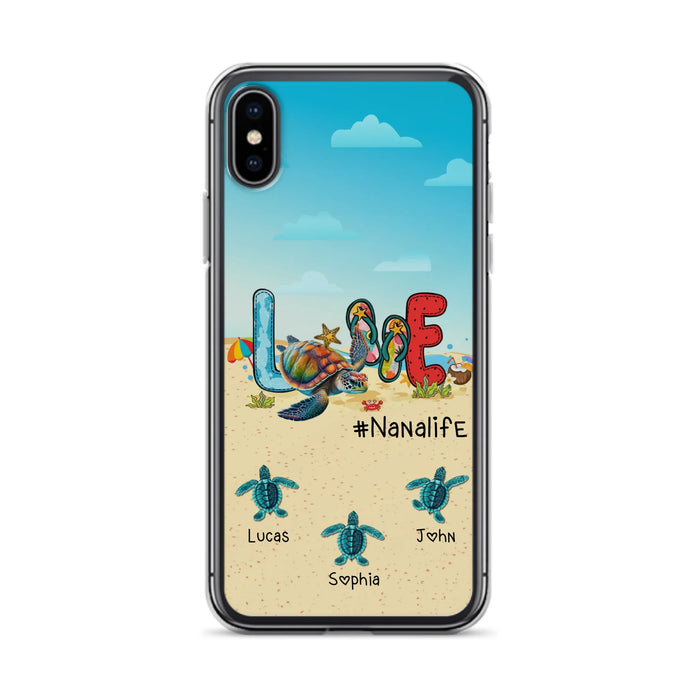 Custom Personalized Grandma Phone Case - Gift Idea For Grandma/ Mom - Case For iPhone/ Samsung - Nanalife