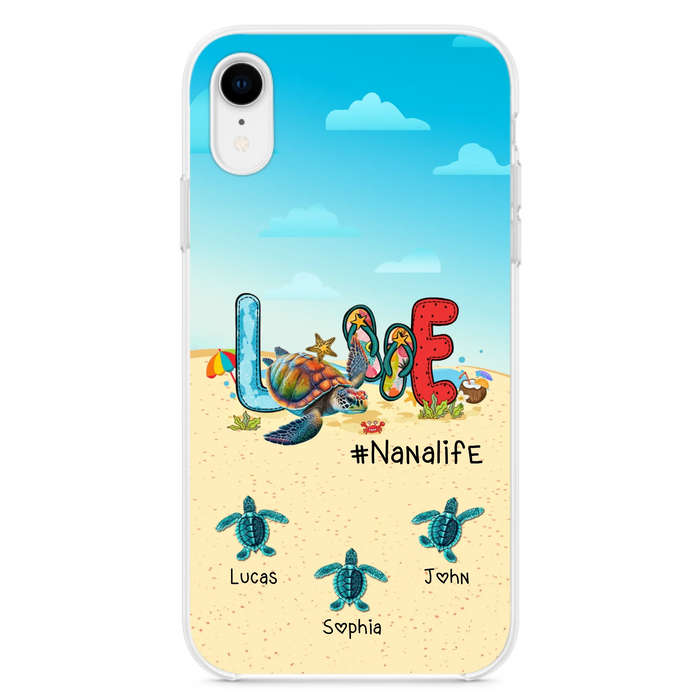 Custom Personalized Grandma Phone Case - Gift Idea For Grandma/ Mom - Case For iPhone/ Samsung - Nanalife