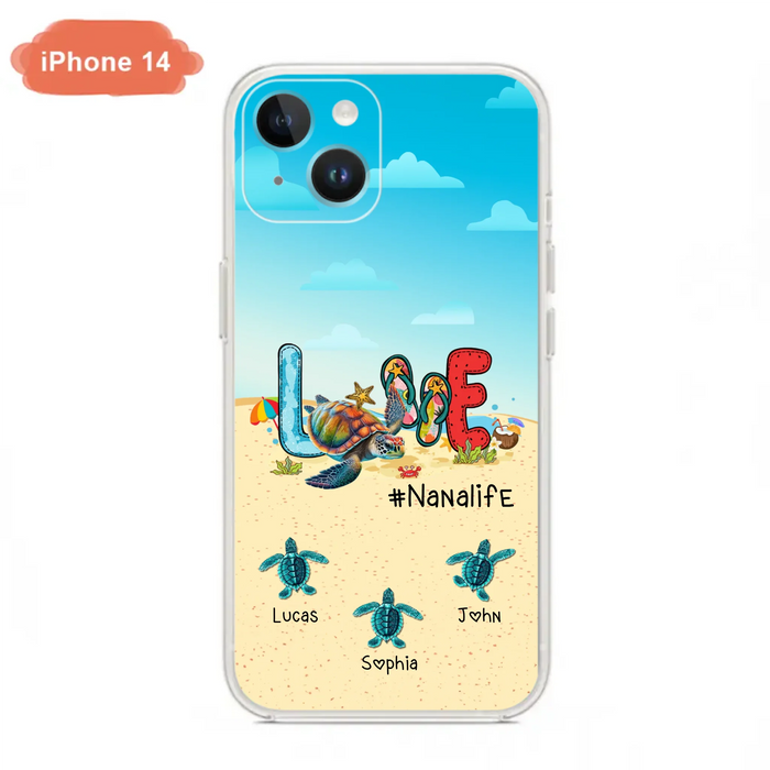 Custom Personalized Grandma Phone Case - Gift Idea For Grandma/ Mom - Case For iPhone/ Samsung - Nanalife