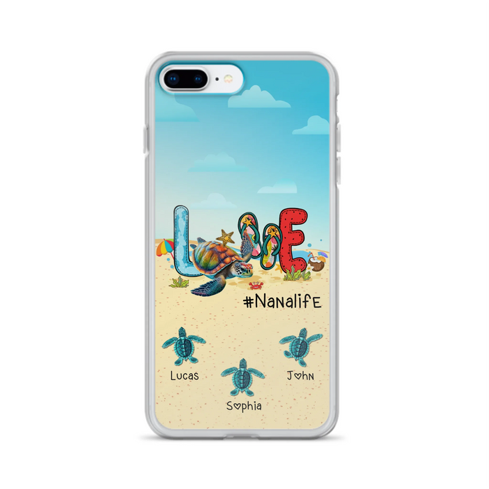 Custom Personalized Grandma Phone Case - Gift Idea For Grandma/ Mom - Case For iPhone/ Samsung - Nanalife