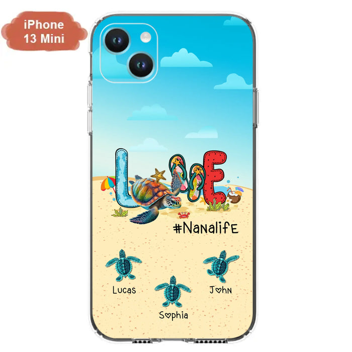 Custom Personalized Grandma Phone Case - Gift Idea For Grandma/ Mom - Case For iPhone/ Samsung - Nanalife