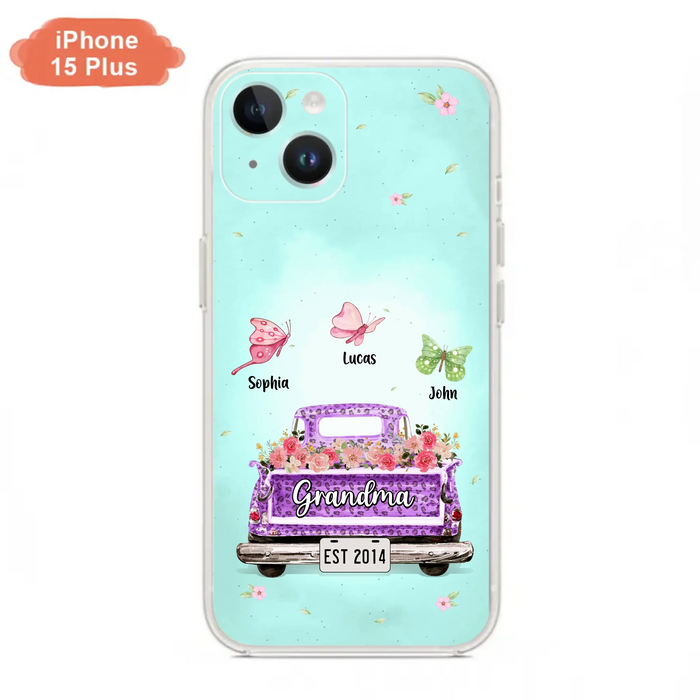 Custom Personalized Grandma Phone Case - Gift Idea For Grandma/ Mom - Case For iPhone/ Samsung