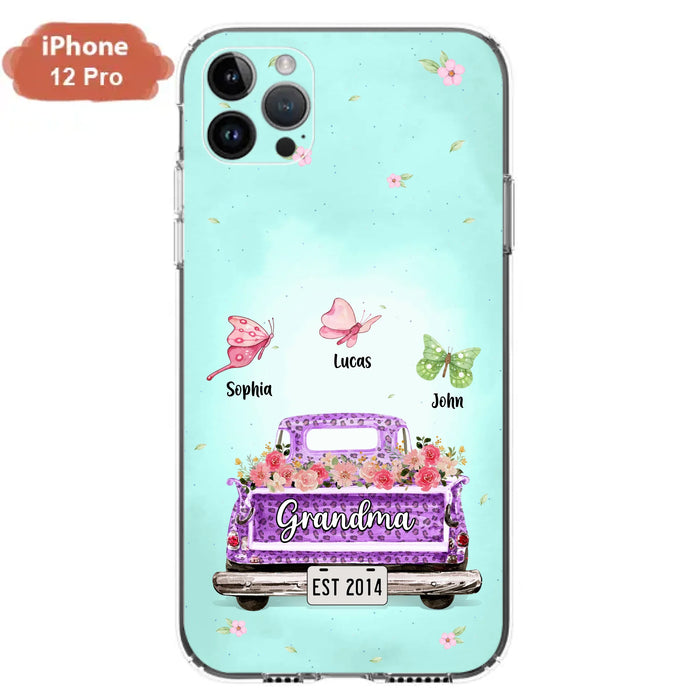 Custom Personalized Grandma Phone Case - Gift Idea For Grandma/ Mom - Case For iPhone/ Samsung