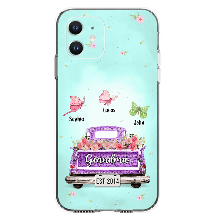 Custom Personalized Grandma Phone Case - Gift Idea For Grandma/ Mom - Case For iPhone/ Samsung